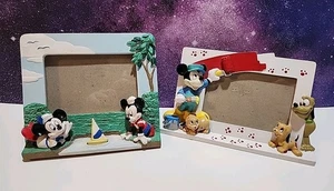 Cornici portafoto 3D parchi Disney Topolino Plutone quadro cani Topolino Minnie barca a vela - Foto 1 di 7