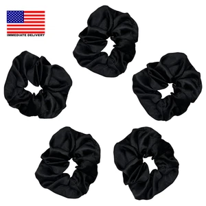 Satin Scrunchies, weicher als Seide, Haar Scrunchies zur Frizz Prävention, Satin - Bild 1 von 6