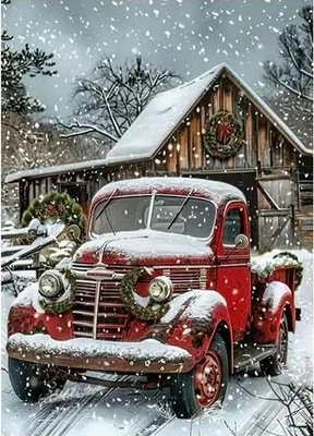 GEMFAMILY Kits de arte de diamantes para automóviles de invierno para adultos, kits de pintura de diamantes 5D para B Foto 1 de 4