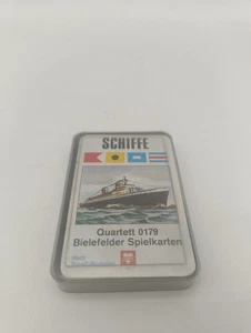 Bielefelder Spielkarten Quartett 0179 Veem Komplett Je 1-8 ABCD Schiffe  - Picture 1 of 5