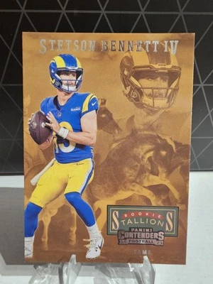Stetson Bennett - 2023 Panini Contenders - Rookie Stallions #4 (RC) - Image 1 of 2