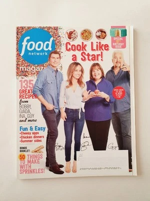 Food Network Magazine September, 2018 - Cook Like A Star! - 50 Confetti Treats - Image 1 of 3