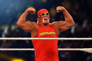 HULK HOGAN - WWE WRESTLING ICON - Foto stampata lucida 5x7 - Foto 1 di 1