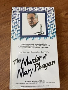 🎄The Murder of Mary Phagan VHS Jack Lemmon SCREENER COPY - Picture 1 of 6