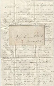 1834 – Effect of a Cholera Epidemic that Raged in New York City for a Year - Picture 1 of 1