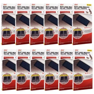 baited rat and mice glue traps (24-pack) - Picture 1 of 12