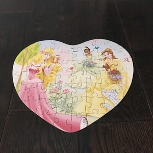 disney princess 48 Piece puzzle Belle, Aurora, Tiana - Picture 1 of 3