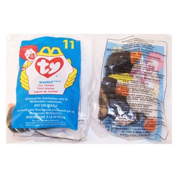 Gorro adolescente TY McDonald's - #11 WADDLE the Penguin (1998) (4,5 pulgadas) - Nuevo Foto 1 de 1