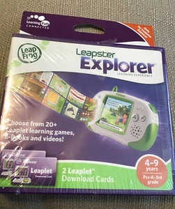 2010 LeapFrog Leapster EXPLORER 2 LEAPLET DOWNLOAD CARDS New Sealed - Picture 1 of 2