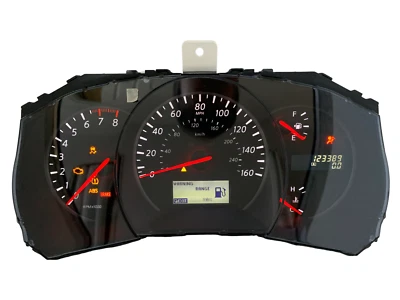 * Cuadro de instrumentos velocímetro 2013 2014 Nissan Murano 3,5 L 6 cilindros 123.389 millas Foto 1 de 3