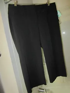 NWT women's dressy capri pants Maurices Size 7/8 black RETAIL 32.00 - Picture 1 of 15