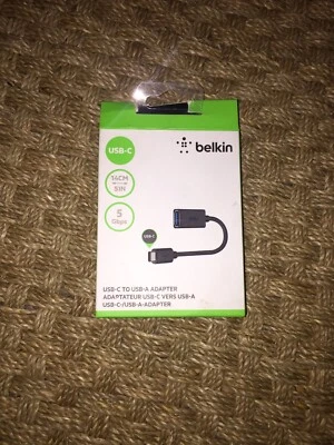 Belkin USB-C To USB-A  Adapter 5 gbps - Image 1 of 3