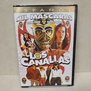 LOS CANALLAS MIL MASCARAS DVD BRAND NEW - Foto 1 di 6