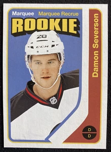 2014-15 O-Pee-Chee Update Retro Damon Severson RC #U39 New Jersey Devils - Picture 1 of 2