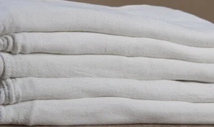 1000 new great mechanics shop rags towels white heavy Duty - Picture 1 of 2