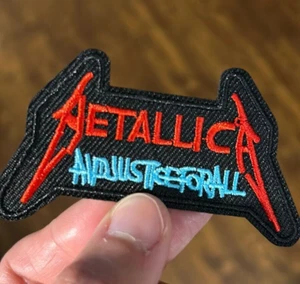 Metallica Pop Rock Metal Music Band patch logo iron sew on embroidered Embroide* - Picture 1 of 5