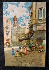 Napoli Italy Postcards  Porto Salvo by Brancaccio - Picture 1 of 2