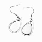 Stainless Steel Teardrop Cabochon  Jewelry Accessories