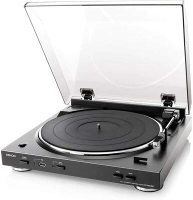 DENON analog record player USB recording function full auto DP-200USB-K - Image 1 of 3