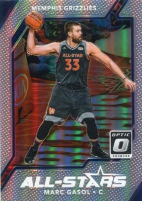 Optic Prizms Holo Marc Gasol Toronto Raptors All-Stars Parallels Cl839 2017-18 Foto 1 de 2