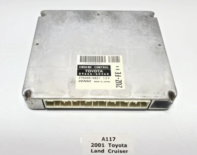 ✅ 2000-2001 OEM Toyota Land Cruiser J100 Engine Control Module ECU ECM - Image 1 of 4