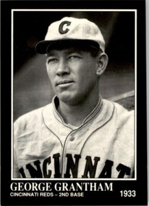 1991 CONLON COLLECTION TSN - #292 GEORGE GRANTHAM CINCINNATI REDS