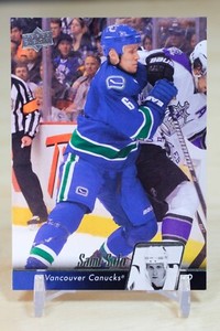 2010-11 Upper Deck Base #13 Sami Salo - Vancouver Canucks