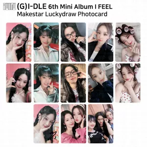 (G) I-DLE G-IDLE IDLE 6. Mini-Album I Feel Makestar Lucky Draw Fortune Fotokarte - Bild 1 von 27