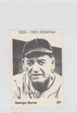 1974 TCMA 1929-31 Philadelphia Athletics George Burns
