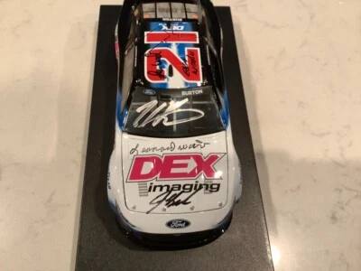 HARRISON BURTON/WOOD BROTHERS AUTOGRAFADO 2022 DEX DARLINGTON RETROCESSO E CARTÕES - Imagem 1 de 4
