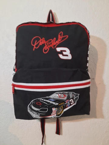 Vintage ADS Sports NASCAR Dale Earnhardt #3 The Intimidator Backpack Cover