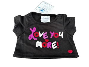Build a Bear Full Size Clothing - New ~ Love You More T-Shirt - Picture 1 of 2