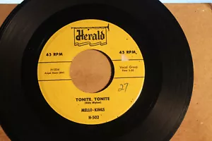 MELLO-KINGS, THE---TONIRE-TONITE (1957) - Picture 1 of 2