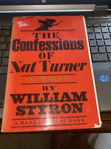 SIGNIERT ~ Die Bekenntnisse von Nat Turner von William Styron (1967) Pulitzer-Preis - Bild 1 von 10