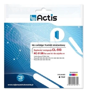 Atrament ACTIS KC-513R (zamiennik Canon CL-513; standard; 15 ml; kolor) - Zdjęcie 1 z 1