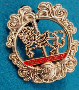 MALL OF AMERICA 3D FILIGREE SERIES CITY CAROUSEL HORSE 2018 Hard Rock Cafe PIN - Picture 1 of 1