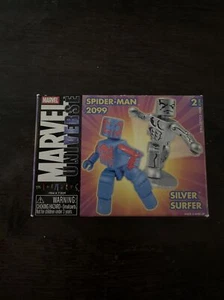 Marvel Minimates Series 7 Spider-Man 2099 & Silver Surfer - Picture 1 of 4