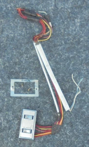 68 70 Lincoln Mark III Right Rear Quarter Window & Light Switch - Picture 1 of 4