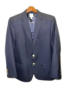 Lands’ End Boys Navy Blazer/Sport Coat, 18H - Picture 1 of 6