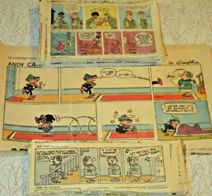 Vtg 70s ANDY CAPP Newspaper Comic Strip 300 Clippings: Beetle Bailey, Ephemera - Picture 1 of 7