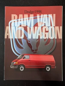 Dodge Ram 1998 furgoneta y camioneta folleto de ventas catálogo 17 páginas - Imagen 1 de 5