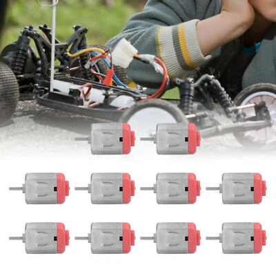 10Pcs Mini Electric Motor High Speed Low Noise Small DC Motors For Hobby DIY GAW