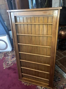 Tablero de cuentas de madera maciza diseño Ballard plegable colgante estante de secado montaje en pared - Imagen 1 de 11