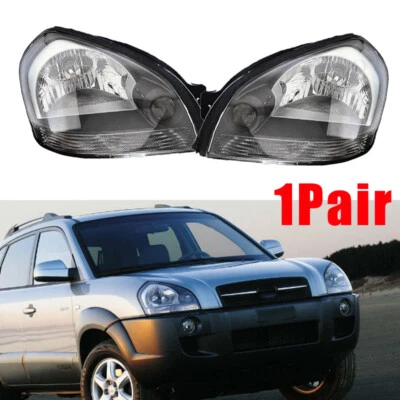 Conjunto de pares de luces de circulación diurna faros para Hyundai Tucson 2005-2010 Foto 1 de 4