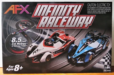 AFX INFINITY RACEWAY Figure 8 2.6m of track plus much more New - Image 1 of 4