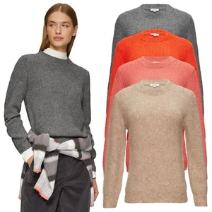 s.Oliver Damen Pullover Pulli Strickpullover grau orange beige rosa | 38 - 46 - Bild 1 von 25