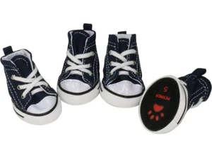 URBEST 4 Pcs Pet Dog Puppy Canvas Sport Shoes Sneaker Boots Outdoor Nonslip C... - Picture 1 of 5