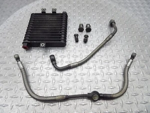 Triumph Bonneville T100 2004 01-08 OEM enfriador de aceite motor fluido tubos de refrigeración lote - Imagen 1 de 12