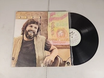 KRIS KRISTOFFERSON *USA 1st Press & Insert LP 'SPOOKY LADY'S SIDESHOW' 1974 - Image 1 of 2