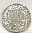 Switzerland  1978 A , One 1 Franc , Choice Uncirculated